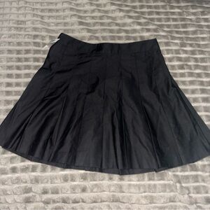 NWT Sunday Best Olive Mini Skirt- BLACK SZ 6
